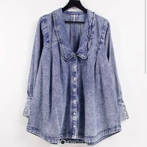 FREE PEOPLE CHARLIE DRESS / BUTTON DOWN